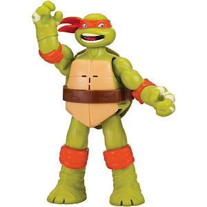 Фигурка Playmates Черепашки-ниндзя Майк, клич ниндзя, 15 см. Цвет: grün/orange