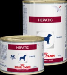 Влажный корм  VD Hepatic для взрослых собак при заболеваниях печени, 200 гр Royal Canin