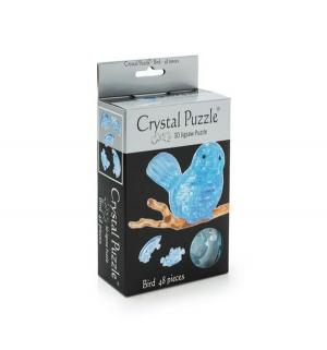 Головоломка 3D  Птичка голубая цвет: голубой Crystal Puzzle