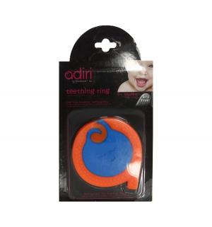 Прорезыватель  Teething Rings cyan-orange Adiri
