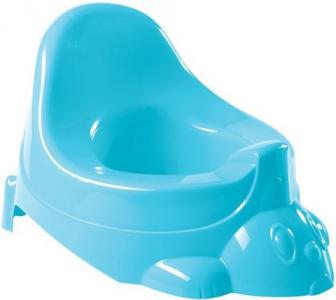 Горшок-игрушка  Детский, цвет: голубой Бытпласт