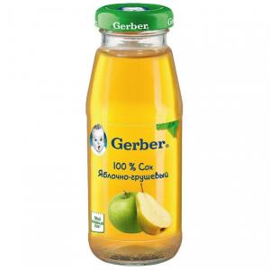 Сок  яблоко-груша, 175 мл Gerber