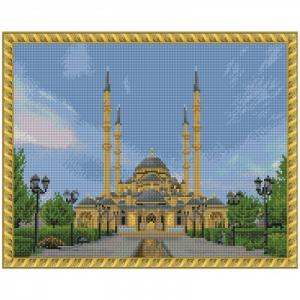 Картина мозаика Сердце Чечни 40х50 см Molly