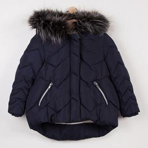 Утепленная куртка Catimini. Цвет: темно-синий