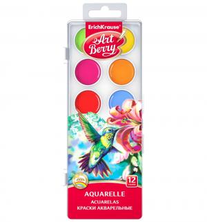Краски акварельные  12 цв. УФ защита яркости ArtBerry
