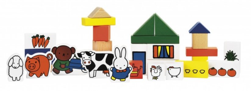 Деревянная игрушка  Набор для творчества Miffy Ферма Totum