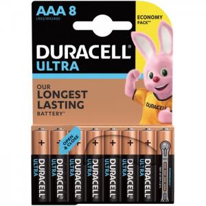 Батарейка алкалиновая UltraPower AAА (LR03) 8 шт. Duracell