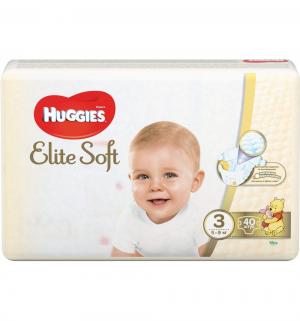Подгузники  Elite Soft 3 (5-9 кг) 40 шт. Huggies