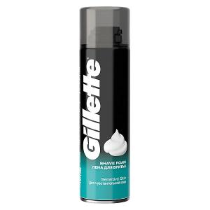 Пена для бритья  Classic Sensitive 200 мл Gillette