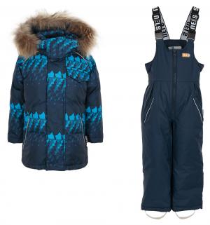 Комплект куртка/полукомбинезон  Alvar, цвет: синий Nels