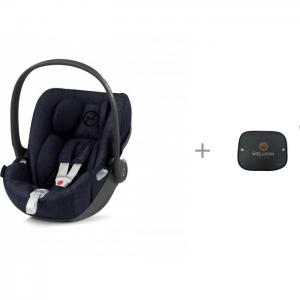 Автокресло  Cloud Z i-size Plus и АвтоБра вкладыш для новорожденного в детское Cybex