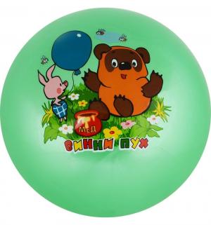 Мяч  Винни Пух цвет: зеленый 23 см Играем Вместе