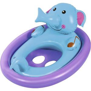 Лодочка для плавания  Животные, слон Bestway. Цвет: фиолетовый