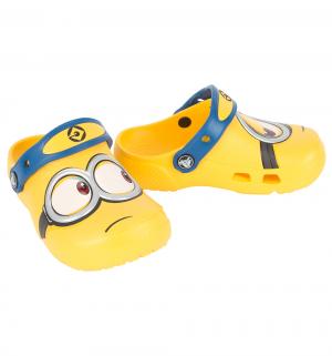 Сабо  FunLab Minions Clog Yel, цвет: желтый Crocs