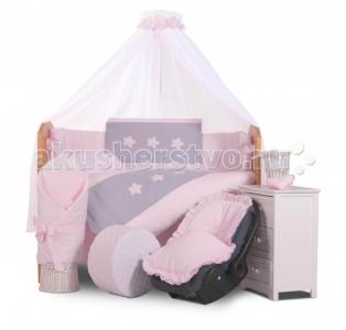 Комплект в кроватку  Stars (6 предметов) Tuttolina