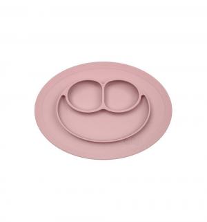 Тарелка  Mini mat, цвет: нежно-розовый Ezpz