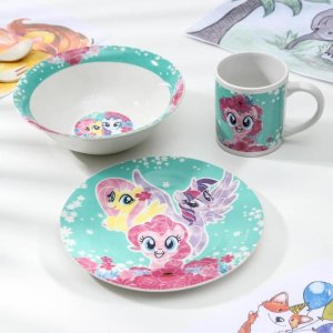 Набор посуды (3 предмета) Май Литл Пони (My Little Pony)