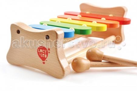 Музыкальный инструмент  Ксилофон 5тонов Lucy & Leo