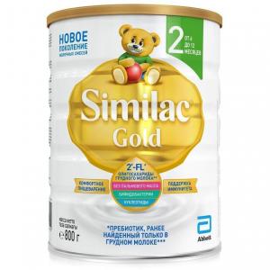 Молочная смесь  Gold 2 6-12 месяцев, 800 г Similac