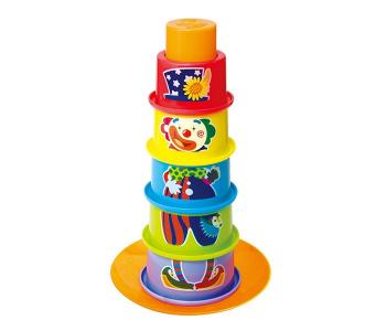 Развивающая игрушка  Пирамида Клоун Playgo