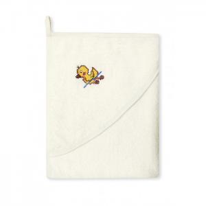 Махровое полотенце с капюшоном Утя Сонный гномик