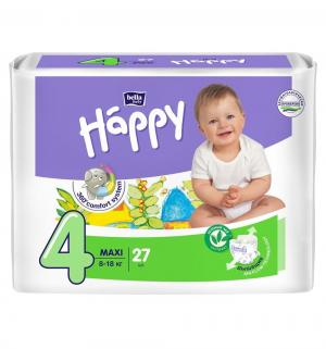Подгузники  Baby Happy Maxi 4 (8-18 кг) 27 шт. Bella