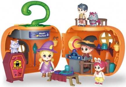 Игровой набор Домик с куколками Magic Pumpkin Pituso