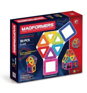 Магнитный конструктор  30 деталей Magformers