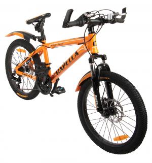 Двухколесный велосипед  G20A703, цвет: оранжевый Capella