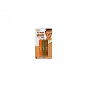 Детский аквагрим Face Stick, Boys (макияжные карандаши), 3*5 гр, 3 цв. ALPINO