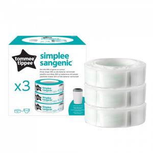 Сменная кассета для утилизатора Simplee 3 шт. Tommee Tippee