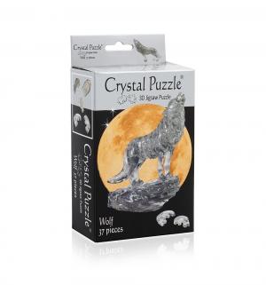 Головоломка 3D  Черный волк цвет: Crystal Puzzle