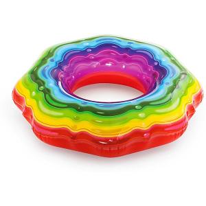 Круг для плавания  Rainbow Ribbon, 115 см Bestway