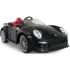 Электромобиль  Injusa Porsche 911 Turbo S, 12V, черный. Цвет: черный