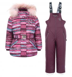 Комплект куртка/полукомбинезон  Tuula, цвет: розовый Nels