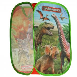 Корзина для игрушек Парк динозавров 36х58 см Играем вместе
