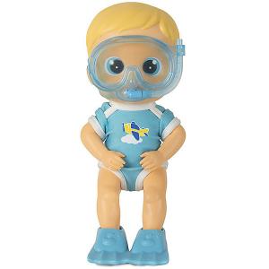 Кукла для купания Макс Bloopies Babies IMC Toys. Цвет: синий