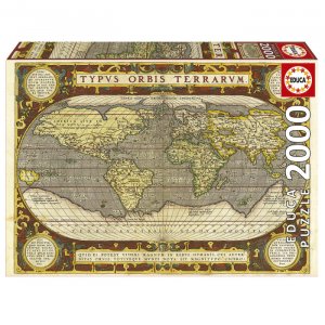 Пазл Карта мира 2000 деталей Educa