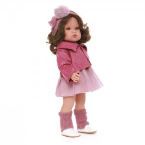 Кукла Дженни в розовом 45 см Munecas Antonio Juan
