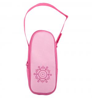 Сумочка-термоконтейнер  для бутылочки бутылочки, цвет: розовый Пома