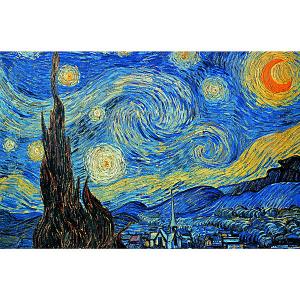 Пазл  Винсент ван Гог: Звездная ночь 1000 элементов Piatnik