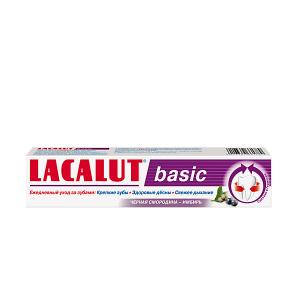 Зубная паста  Basic Комплексная защита, Смородина и имбирь, 60 г Lacalut