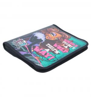 Папка для тетрадей  на молнии пластик Monster High