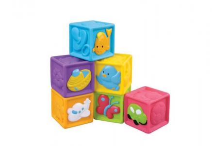 Развивающая игрушка  Мягкие Кубики 6 шт. Red Box