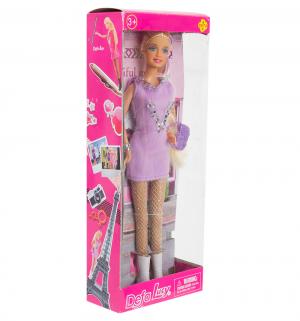 Кукла  Модница в фиолетовом платье 28 см Defa