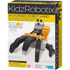 Набор для робототехники  KidxRobotix Моторизированная рука 4M
