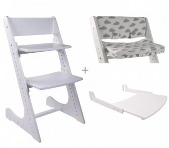 Стульчик для кормления  kids Steptop со столиком и набором подушек Forest