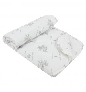 Одеяло Премиум 110 х 140 см, цвет: белый Артпостелька