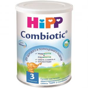 Молочная смесь  Combiotik 3 с 10 месяцев, 350 г Hipp