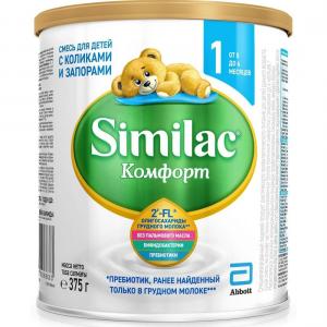 Молочная смесь  Comfort 1 с рождения, 375 г Similac